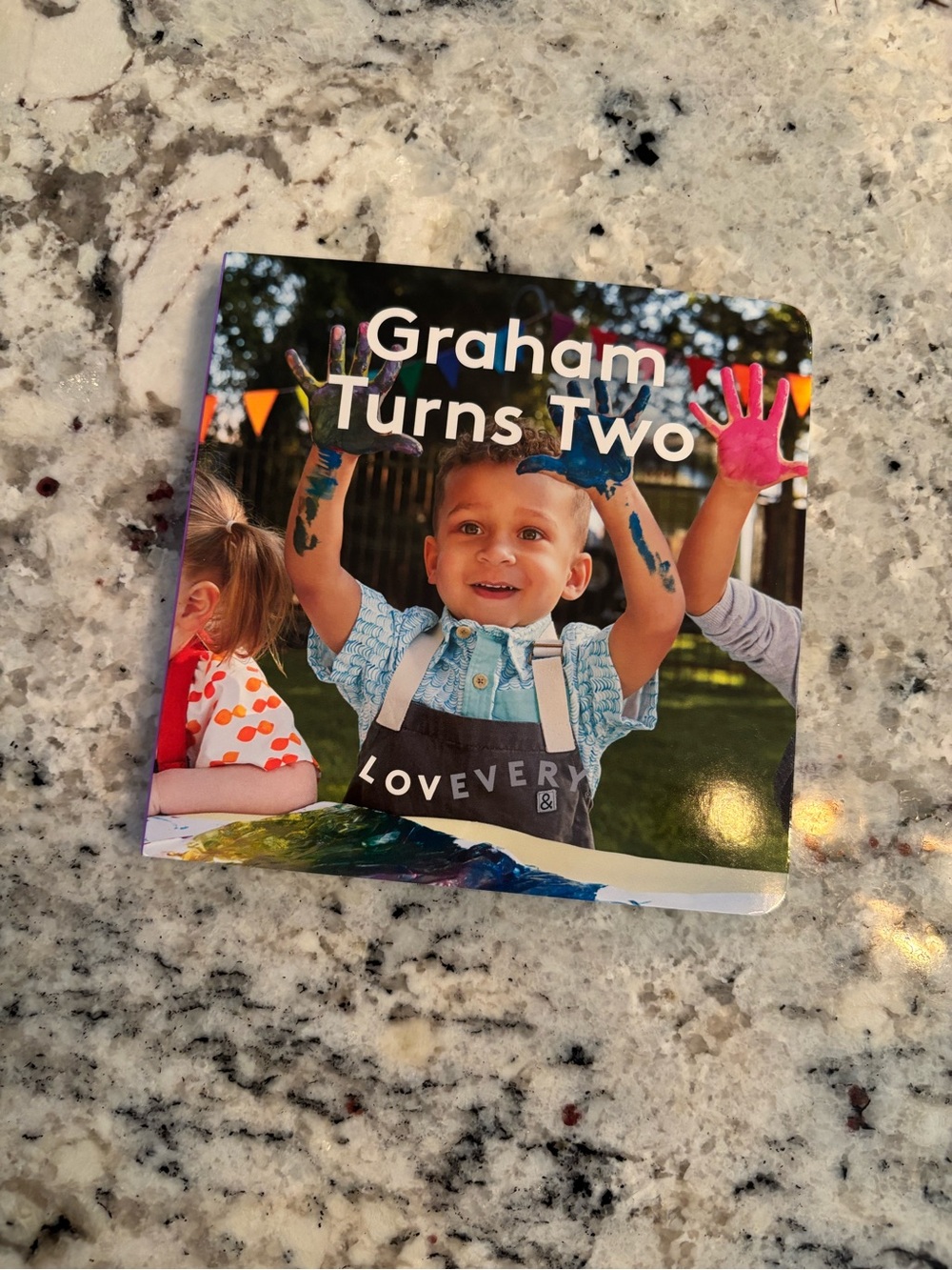 Lovevery Graham Turns Two board book NWT